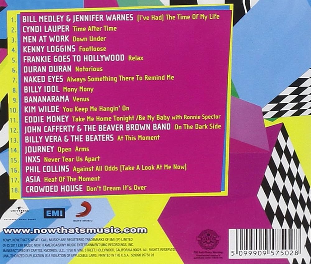 Amazon.co.jp: Now 80's Hits: ミュージック